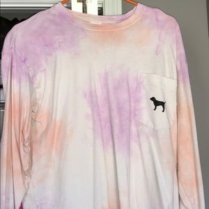 Pink long sleeve shirt